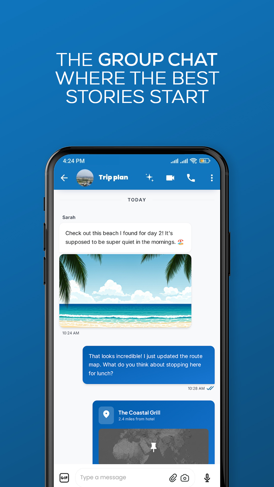 The Group Chat Where Stories Start