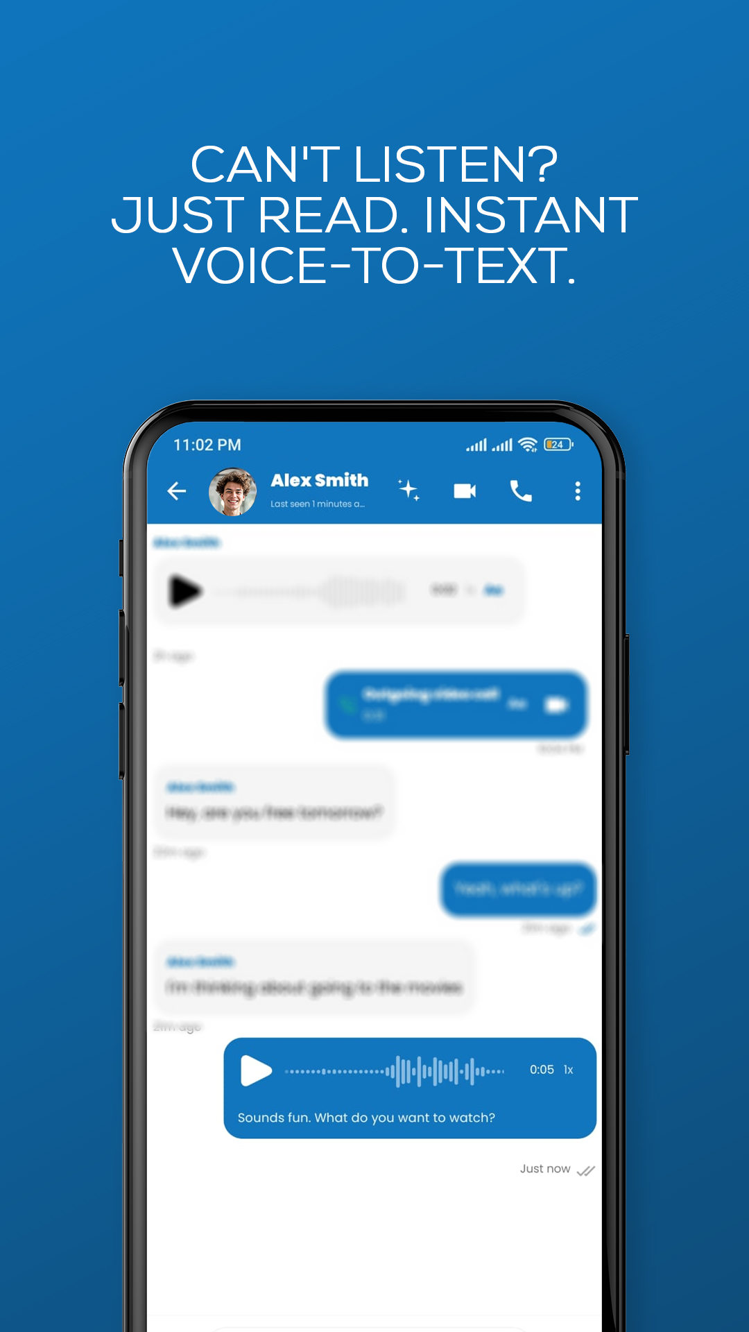 Instant Voice-to-Text